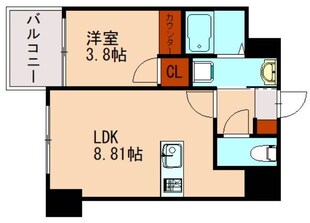 ラフィーネ井尻Ⅱ　B棟の物件間取画像